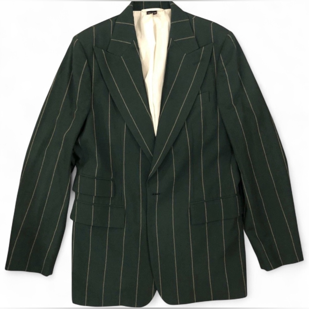 VIVIENNE WESTWOOD HENRY GREEN PINSTRIPE BLAZER